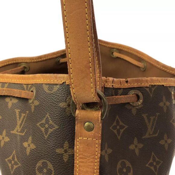 Auth LOUIS VUITTON Noe M42224 Monogram A28906 Shoulder Bag Monogram Canvas - Picture 9 of 14